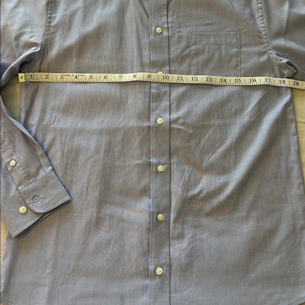 Chaps Boy’s Light Blue Dress Shirt - Picture 3 of 5